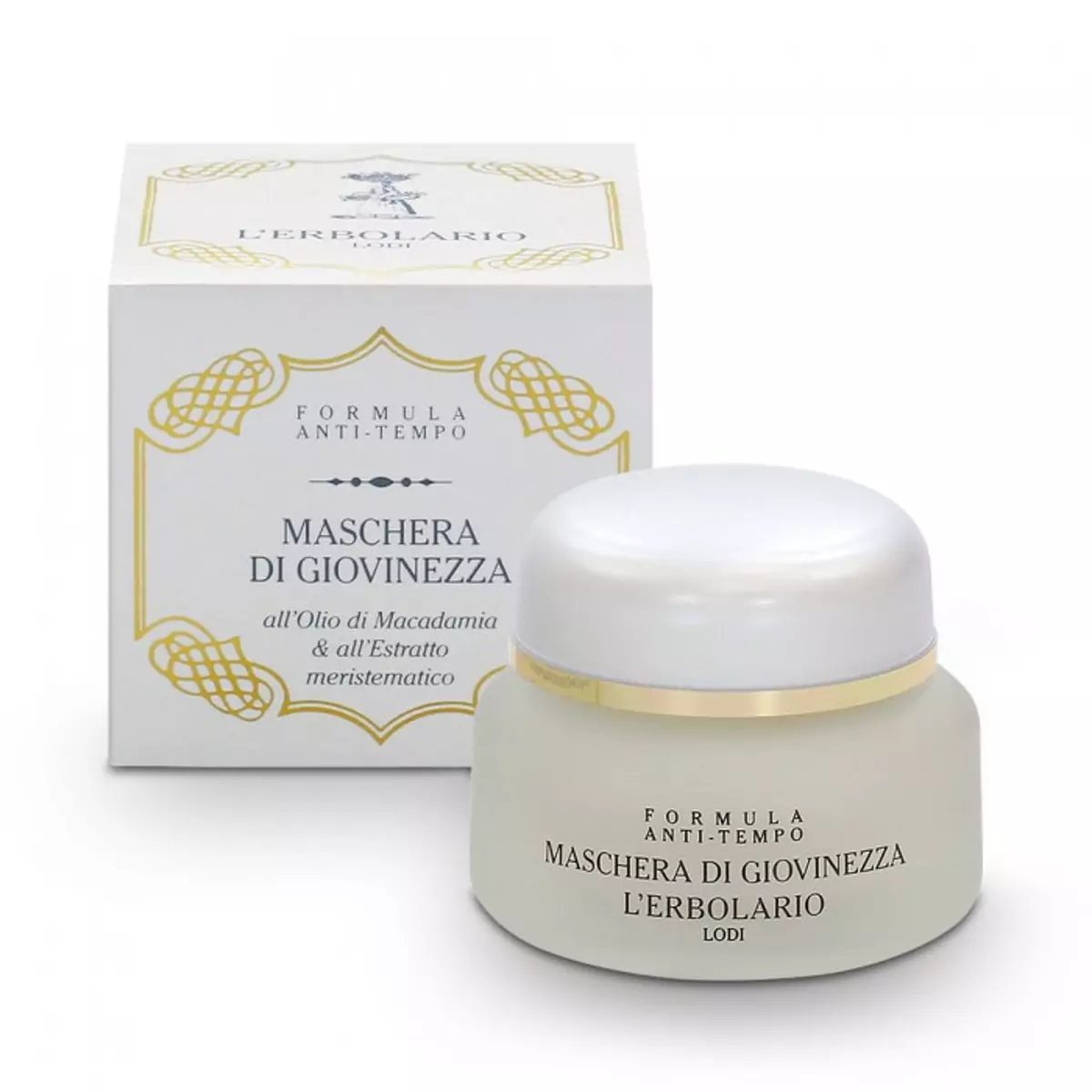 Маска молодости с маслом Макадамии L\'Erbolario Maschera di Giovinezz