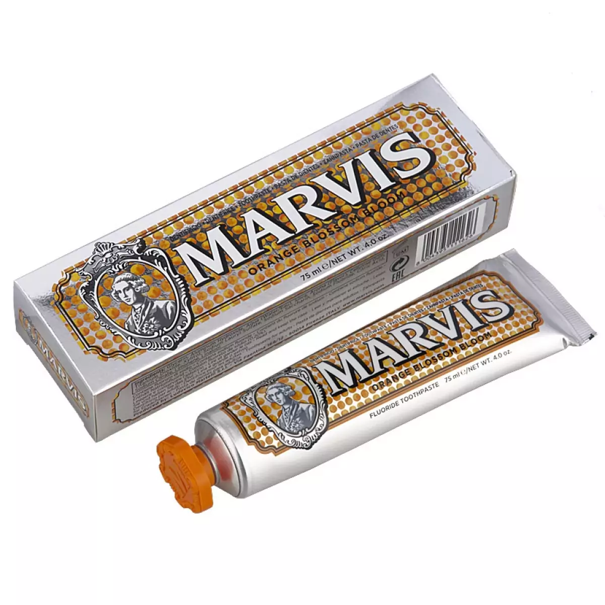 Зубная паста Апельсиновый Цветок Marvis Orange Blossom Bloom Mint Toothpaste