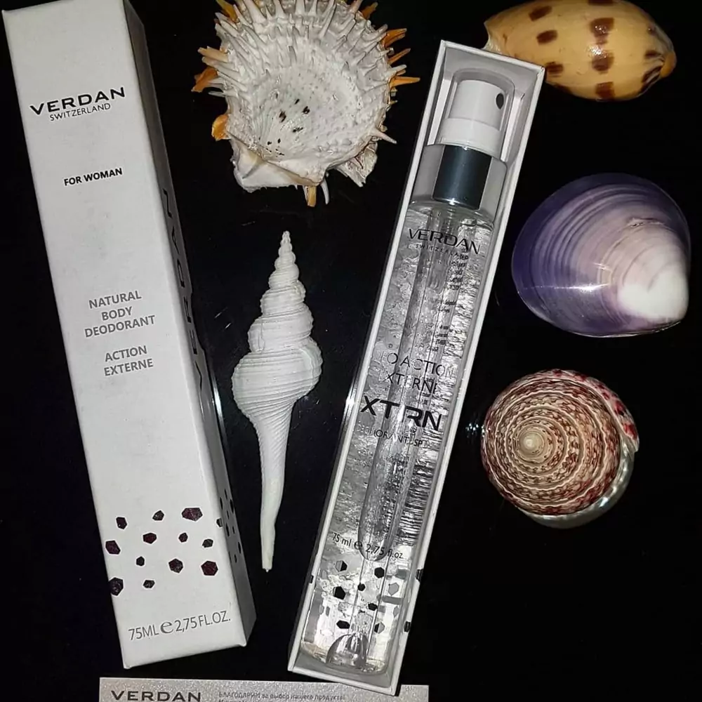Мінеральний спрей-дезодорант Verdan Luxury Deo Spray For Woman