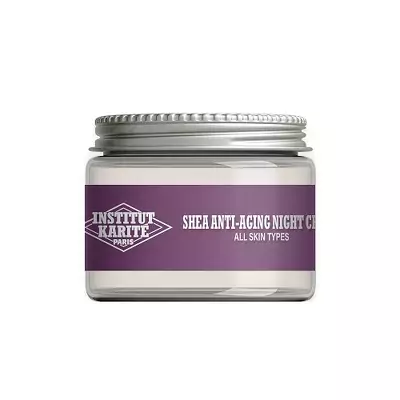 Антивозрастной ночной крем с маслом Ши Institut Karite Paris Cotton Cloud Shea Anti Aging Night Cream