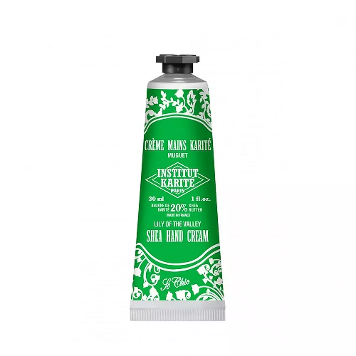 Крем для рук з олією Ши Конвалія Institut Karite Paris So Chic Shea Hand Cream mini