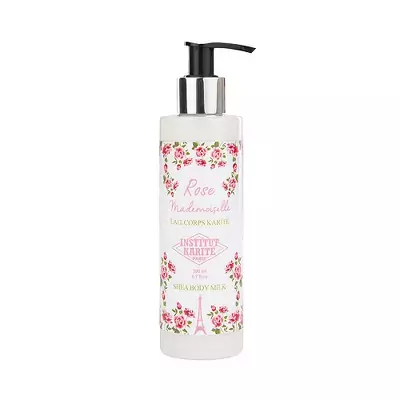 Молочко для тела с маслом Роза Ши Institut Karite Paris Rose Mademoiselle Shea Body Milk
