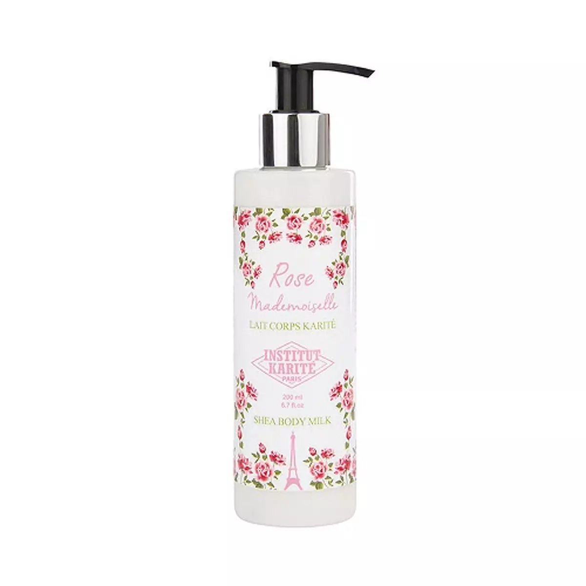 Молочко для тела с маслом Роза Ши Institut Karite Paris Rose Mademoiselle Shea Body Milk