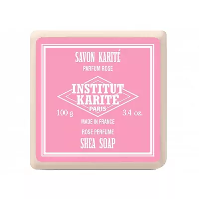 Мыло с маслом Ши Роза Institut Karite Paris Shea Soap Rose 
