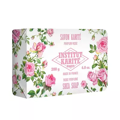 Мыло с маслом Ши Institut Karite Paris Rose Mademoiselle Shea Soap