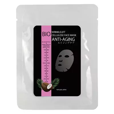 Биоцеллюлозная маска для лица Антивозрастная Yotsuba Japan Anti-aging Mask