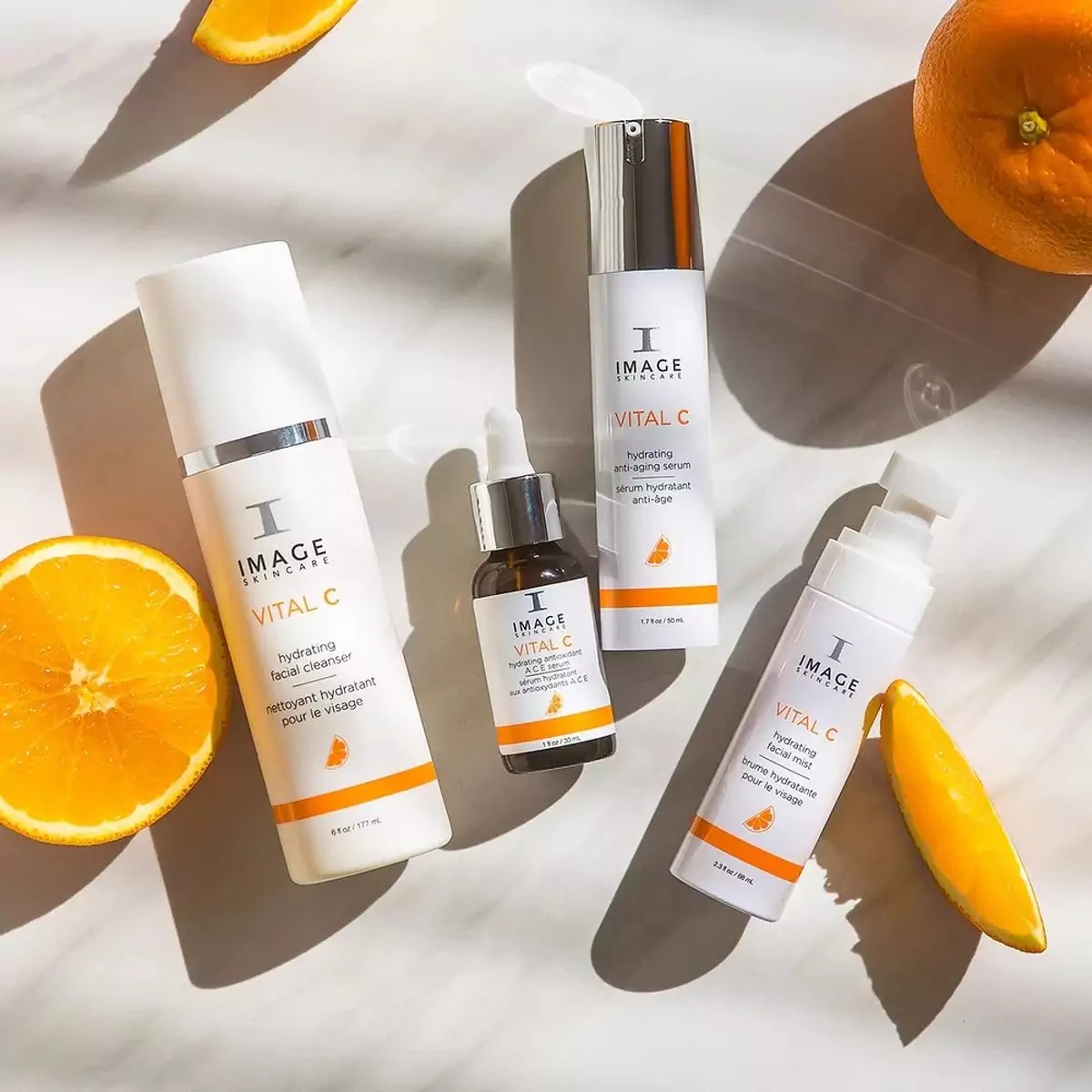 Увлажняющая антиоксидантная сыворотка с витаминами А, С, Е IMAGE Skincare VITAL C Hydrating AC&E Serum