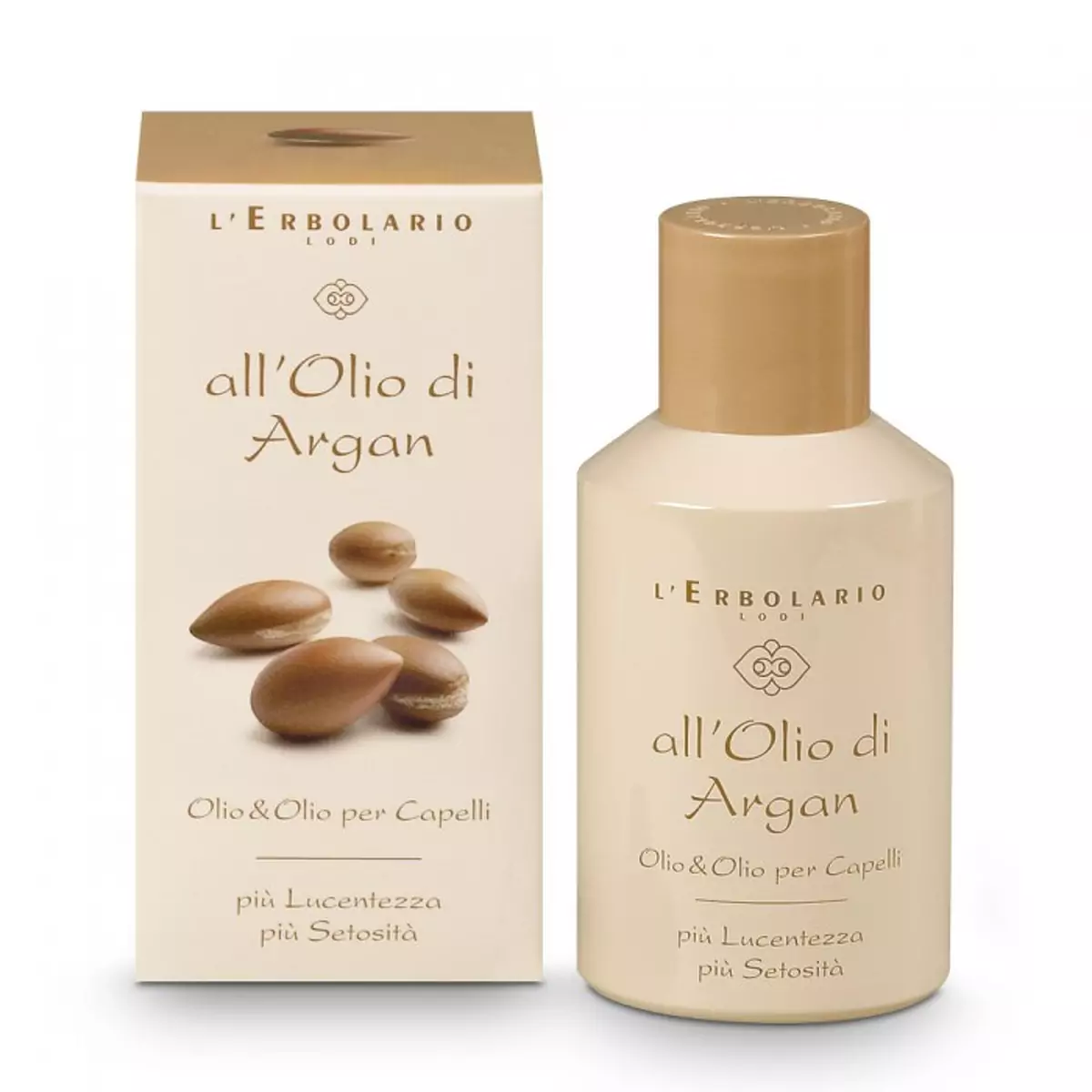 Масло для волос Масло Аргании L\'Erbolario All\'Olio di Argan Olio and Olio per capelli