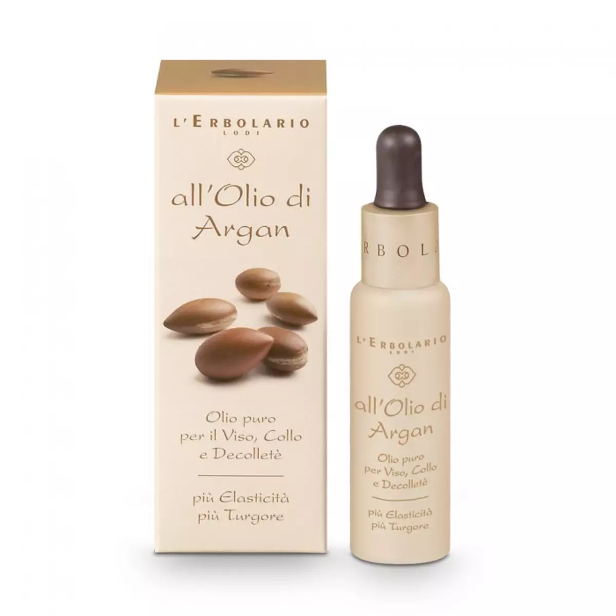 Масло для лица, шеи и декольте Аргания L\'Erbolario ALL\'Olio di Argan Olio puro per Viso, Collo e Decolletè