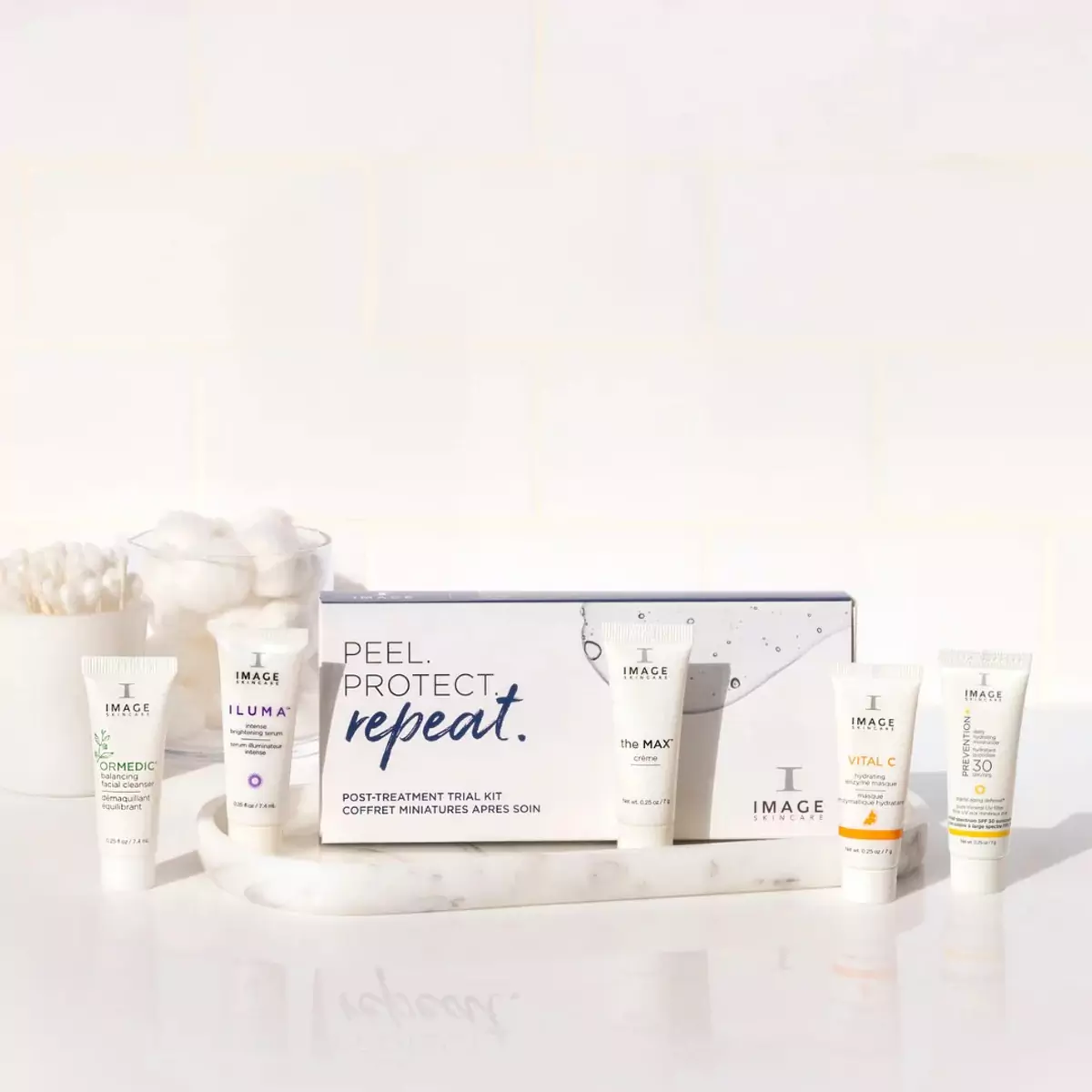Набор для постпилингового ухода IMAGE Skincare Post-Treatment Trial Kit 