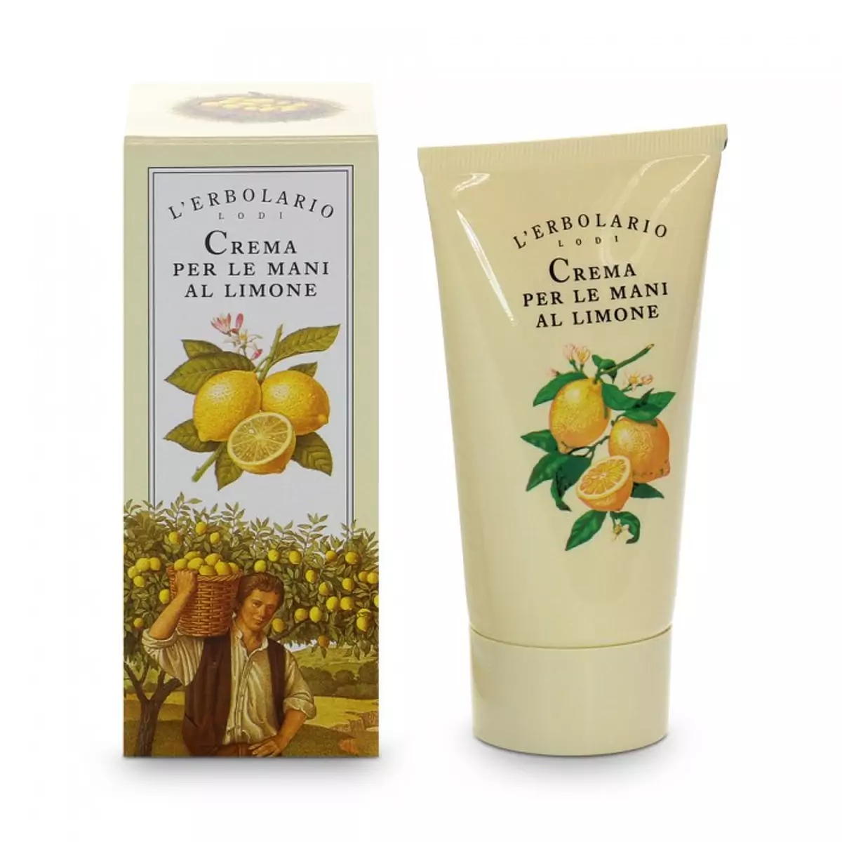 Крем для рук с Лимоном L\'Erbolario Crema Per Le Mani Al Limone