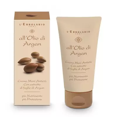 Омолаживающий крем для рук Аргания L'Erbolario Crema All Olio Di Argan