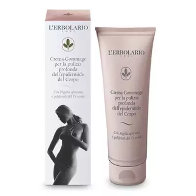 Крем - скраб для глубокой очистки кожи тела L'Erbolario Crema Gommage Pulizia Profumato Epidermide Corpo