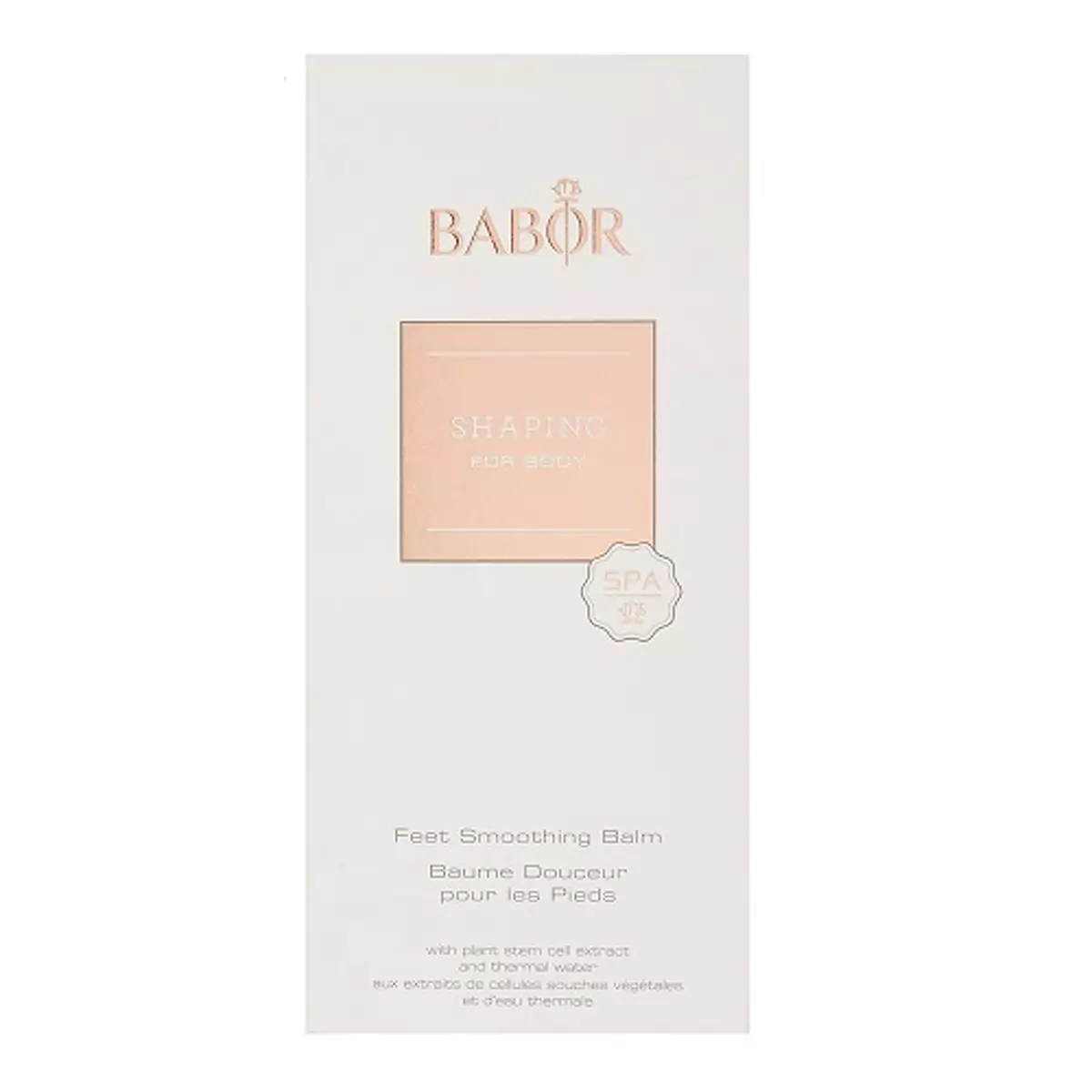 Бальзам для ног СПА Шейпинг BABOR Shaping Feet Smoothing Balm