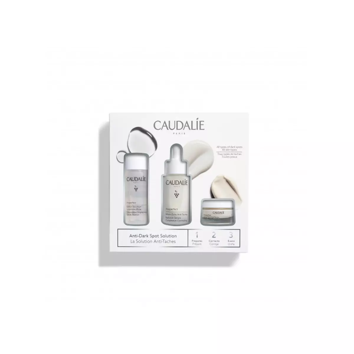Набор Caudalie Vinoperfect 1 2 3