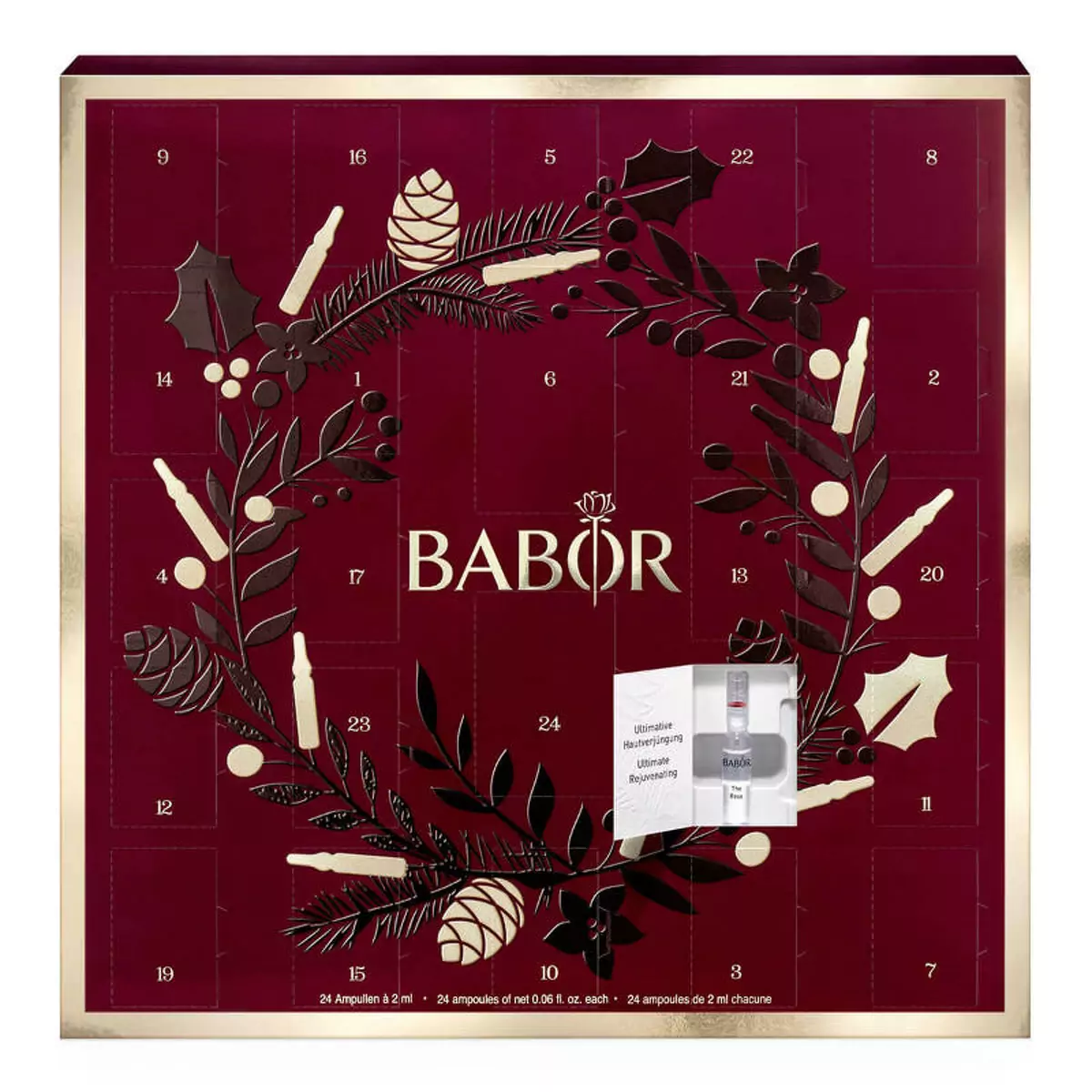 Рождественский календарь Babor Ampoule Concentrates Adventskalender