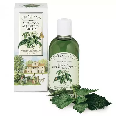 Шампунь для зміцнення волосся Кропива L'Erbolario Shampoo All'Ortica Dioica