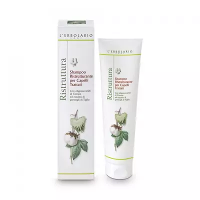 Шампунь для відновлення структури фарбованого волосся L'Erbolario Shampoo Ristrutturante per Capelli Trattati