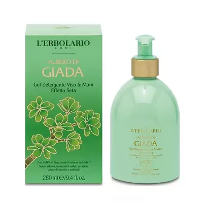 Очищуючий гель Нефритовий Квітка Lerbolario Cleansing Gel Face and Hands Jade Plant