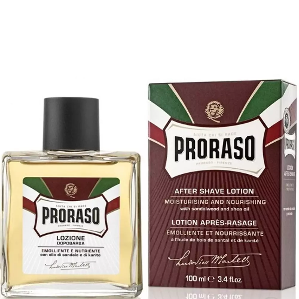 Лосьйон після гоління з екстрактом сандалового дерева Proraso Sandalwood