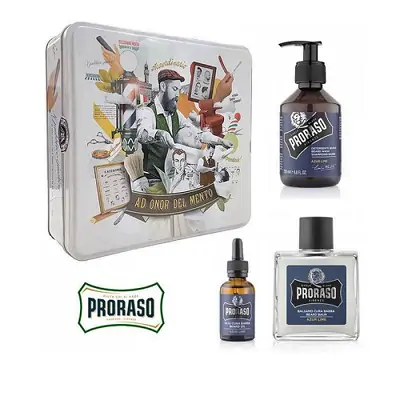 Набор по уходу за бородой Proraso Beard Kit Azur Lime