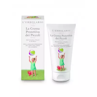 Дитячий захисний крем для чутливої шкіри обличчя та тіла L'Erbolario La Crema Protettiva dei Piccoli