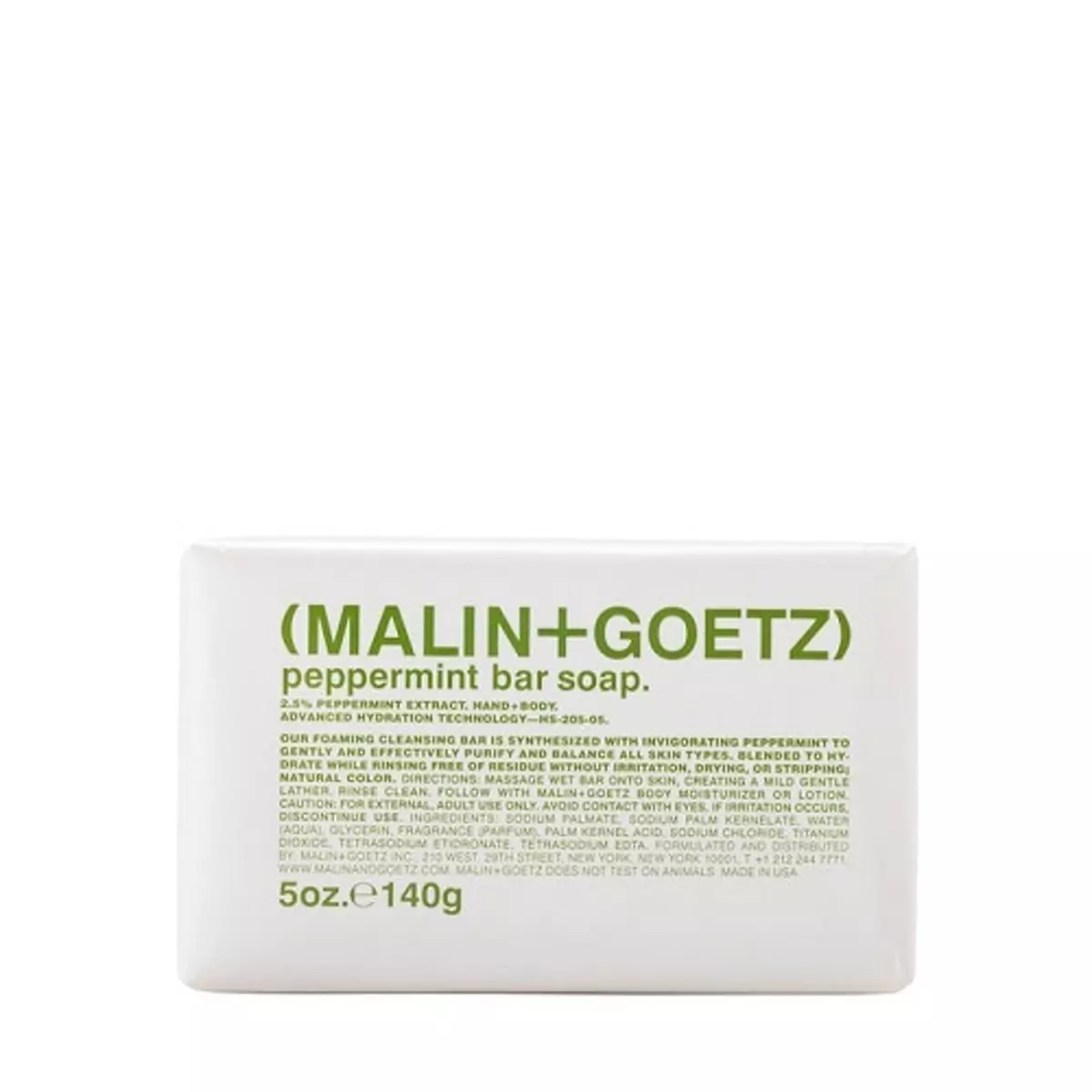 Мыло Мята Malin-Goetz Peppermint Bar Soap