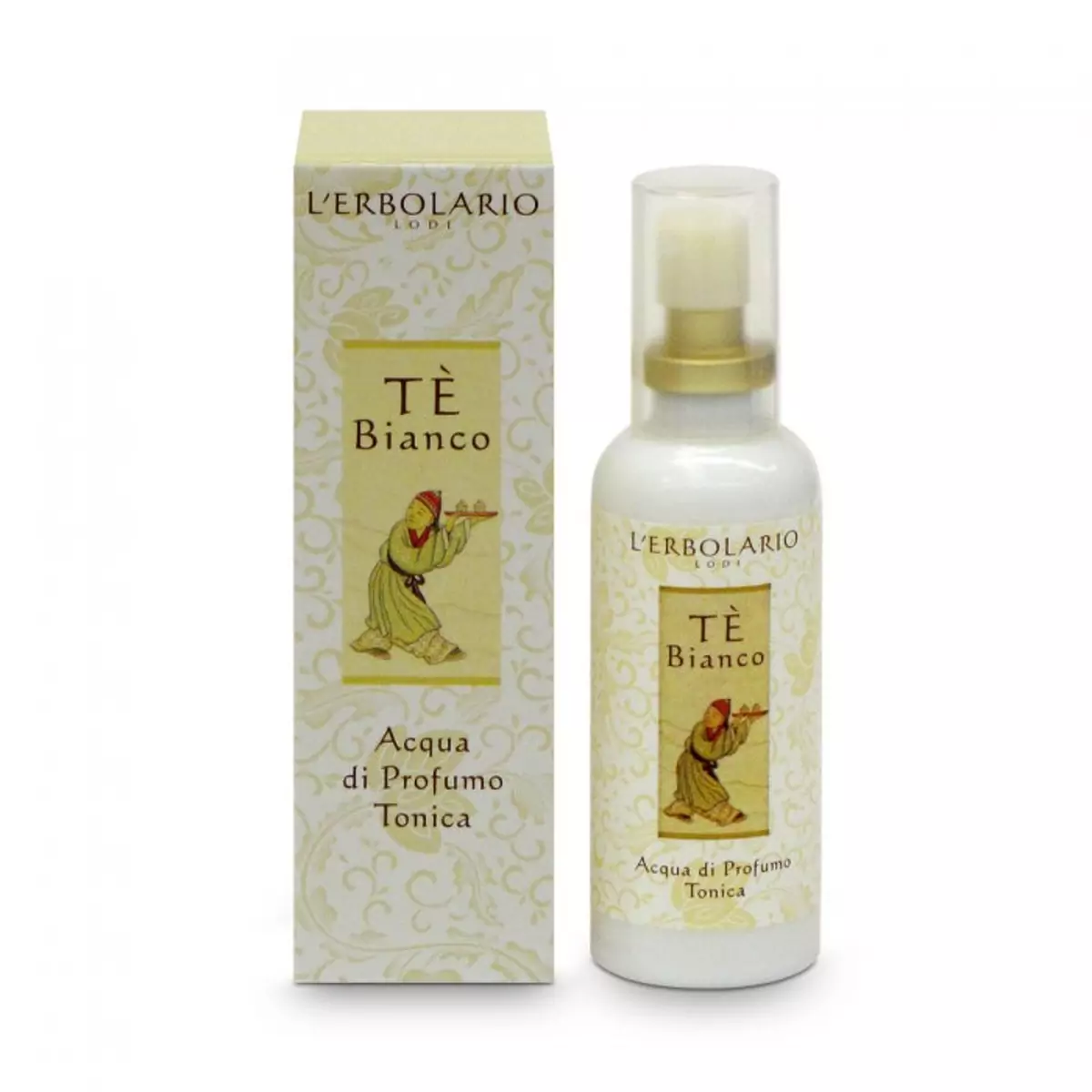 Парфюмированная тонизирующая вода Белый чай L\'Erbolario Acqua Di Profumo Tè Bianco