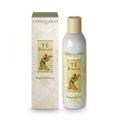 Пена для ванны-гель для душа Белый Чай L'Erbolario Bagnoschiuma Tè Bianco