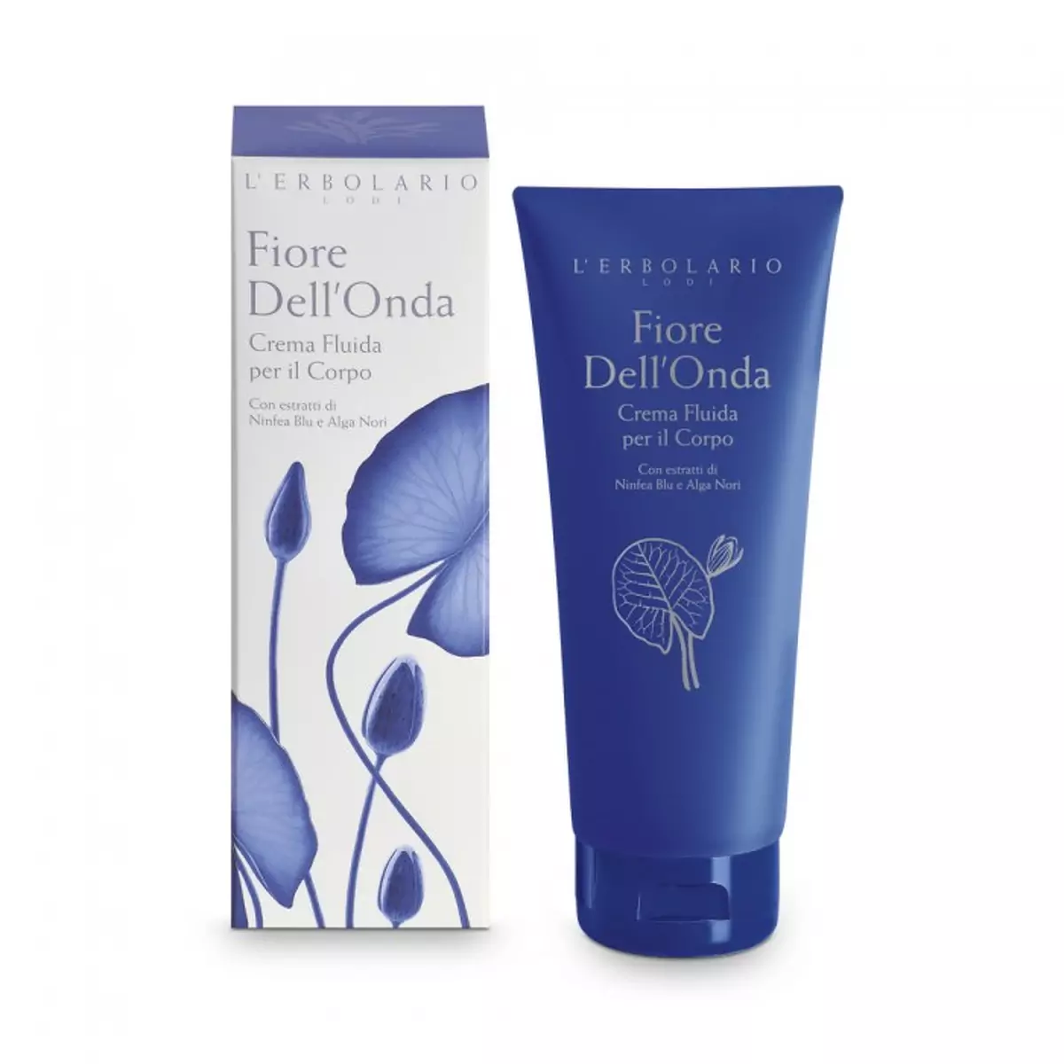 Крем для тела Голубой лотос L\'Erbolario Fiore Dell\'Onda Crema Fluida Per il Corpo