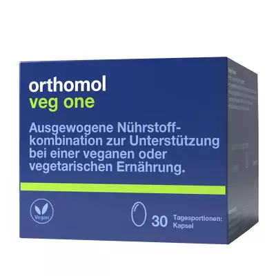 Мультивитаминный комплекс для вегетарианцев ORTHOMOL Veg One