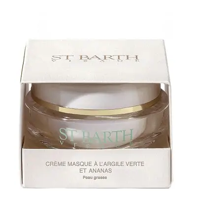 Крем-маска c зеленою глиною та екстрактом ананасу Ligne St Barth Cream Mask With Green Clay Pineapple