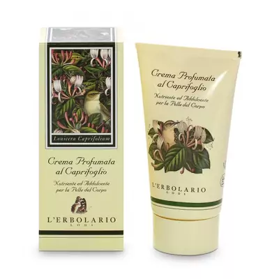 Крем для тіла ароматизований Жимолость L'Erbolario Crema Profumata Alla Caprifoglio