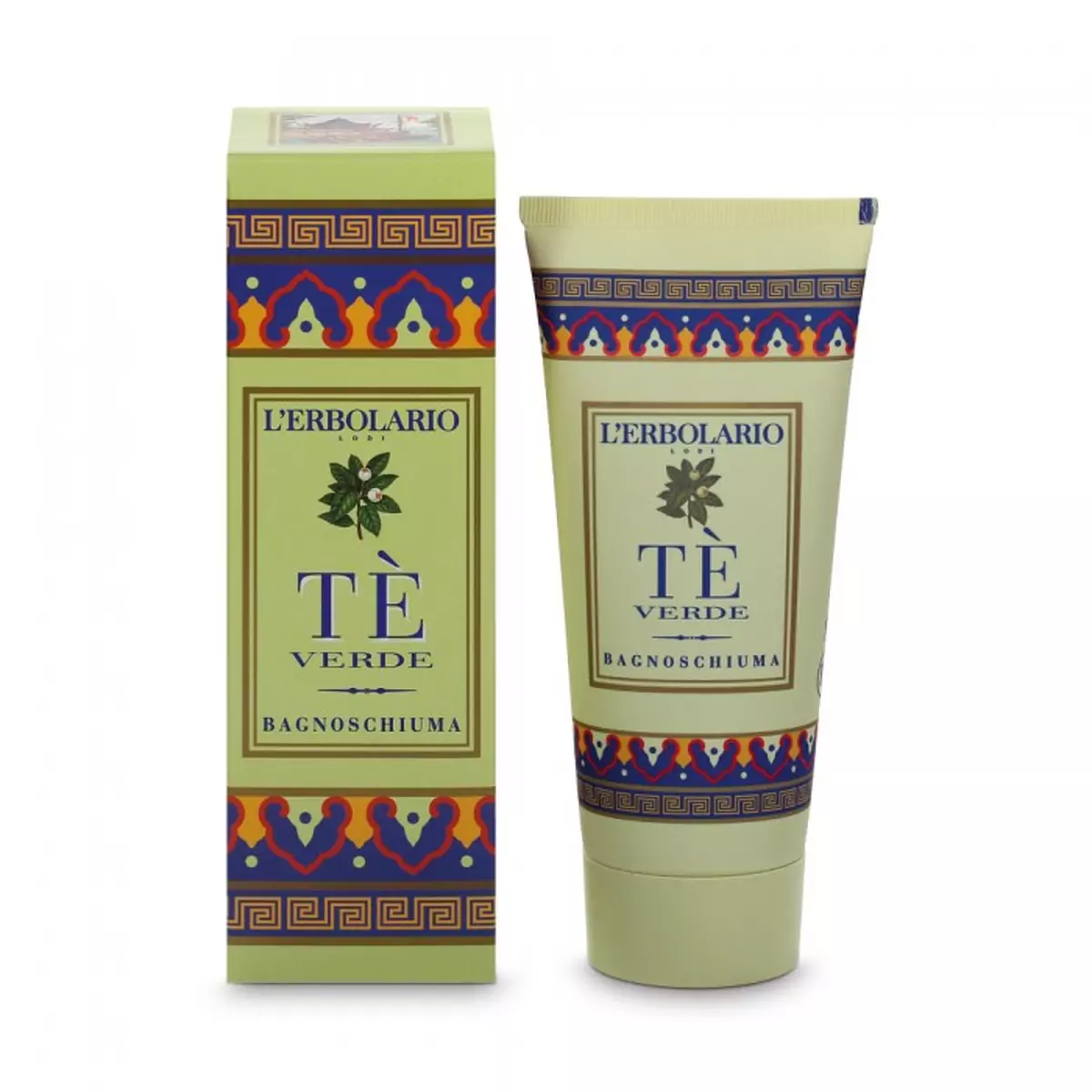 Піна для ванни - гель для душу Зелений Чай L\'Erbolario Tè Verde Bagnoschiuma