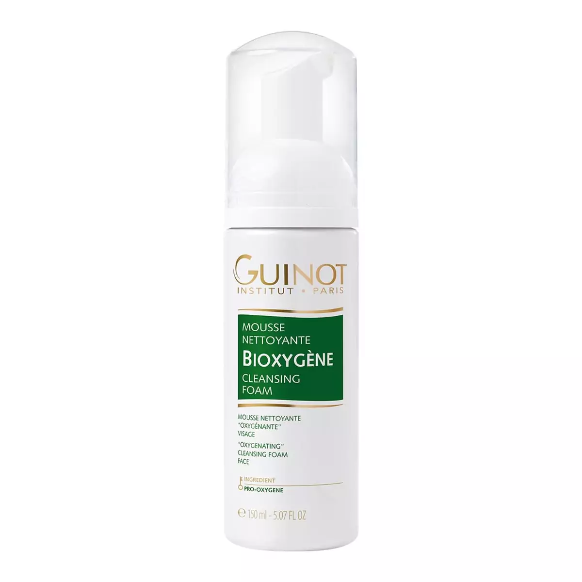 Оксигенирующий очищающий мусс Guinot Mousse Bioxygene