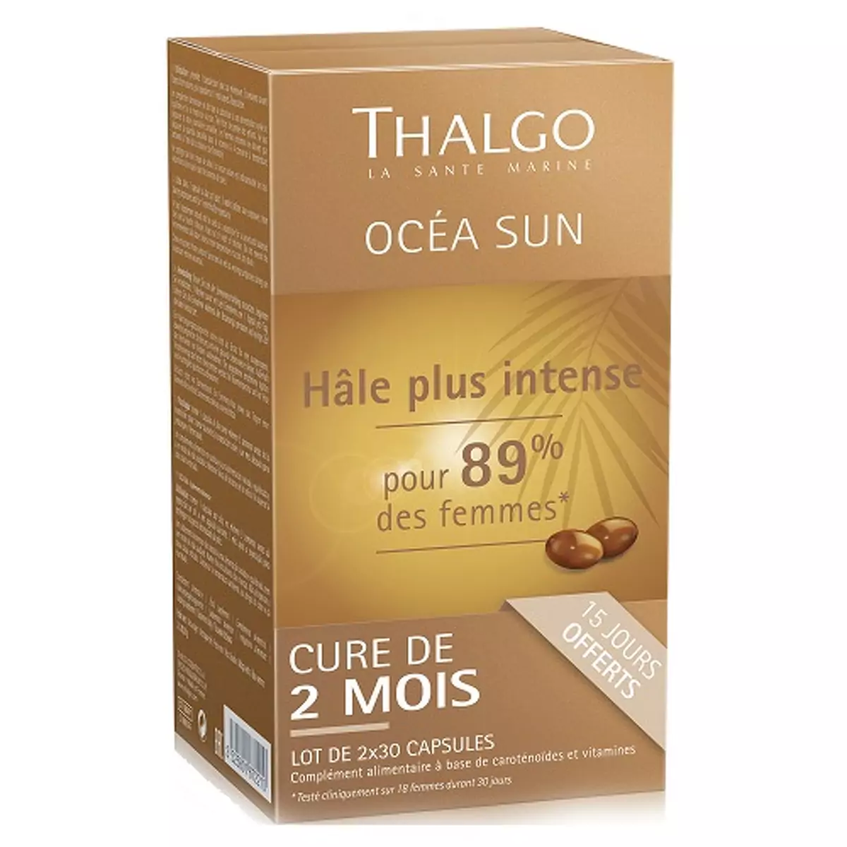 Пищевая добавка Океан солнце Thalgo Ocean Sun Hale plus intense