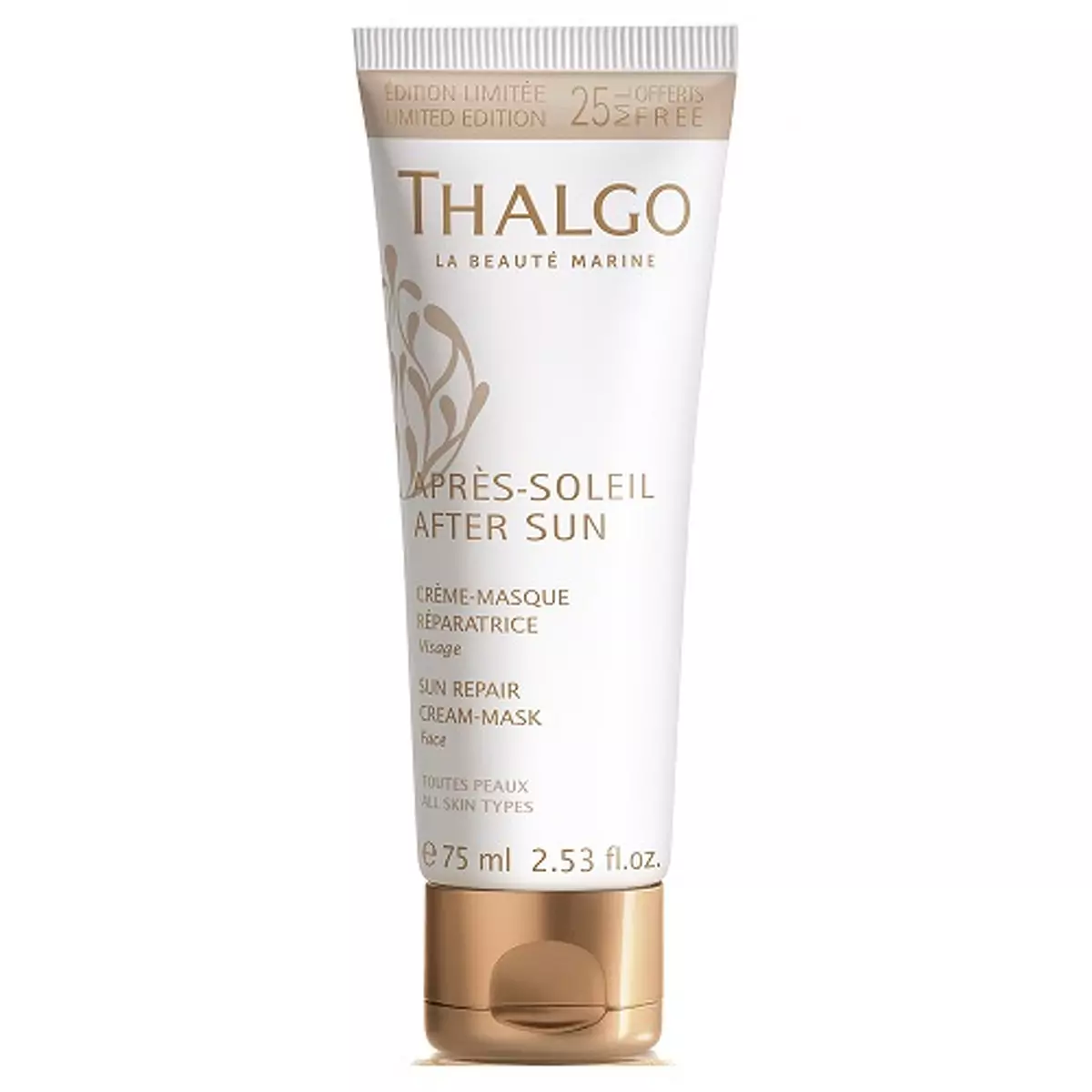 Восстанавливающая крем маска для лица после солнца Thalgo Creme-Masque Reparatrice