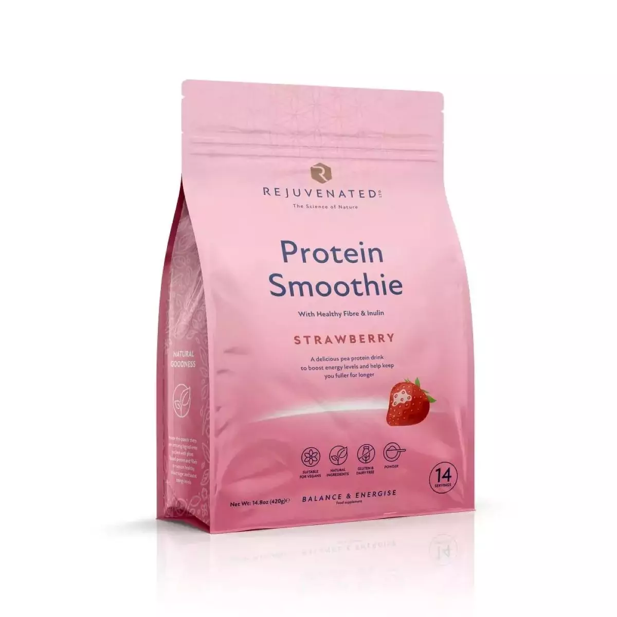 Смузи «Клубника» Rejuvenated Protein Smoothie Strawberry