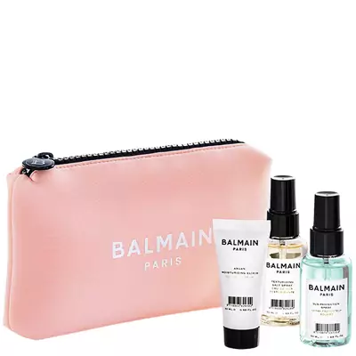 Ніжно-рожева косметичка Balmain Limited Edition Cosmetic Bag SS20 Pink