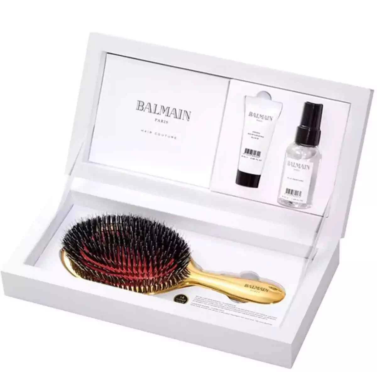 Золотий СПА гребінець з щетиною кабана Balmain Golden Spa Brush 14K