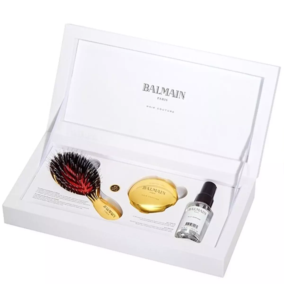 Набір із золотим гребінцем Balmain Golden Spa Brush 14K