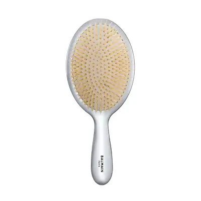 Серебряная Спа расческа с щетиной кабана Balmain Silver Spa Brush
