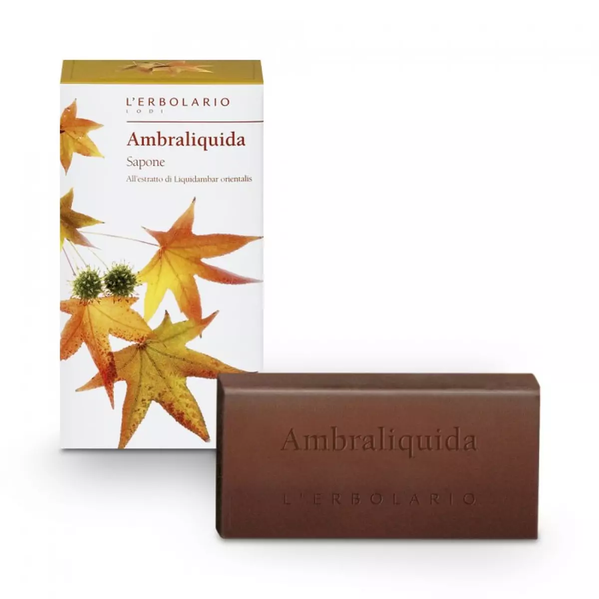 Душистое мыло Амбровое дерево L\'Erbolario Sapone Ambraliquida