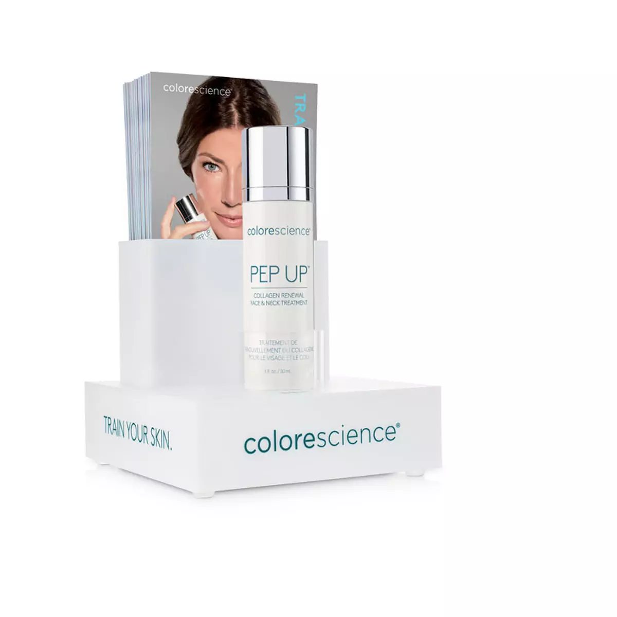Крем, стимулирующий выработку коллагена для лица и шеи Colorescience Pep Up Collagen Renewal Face and Neck