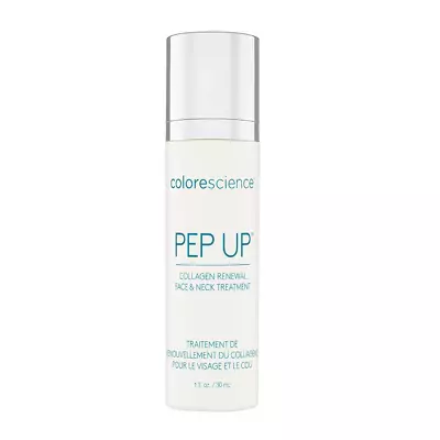 Крем для стимуляції вироблення колагену для обличчя та шиї Colorescience Pep Up Collagen Renewal Face and Neck