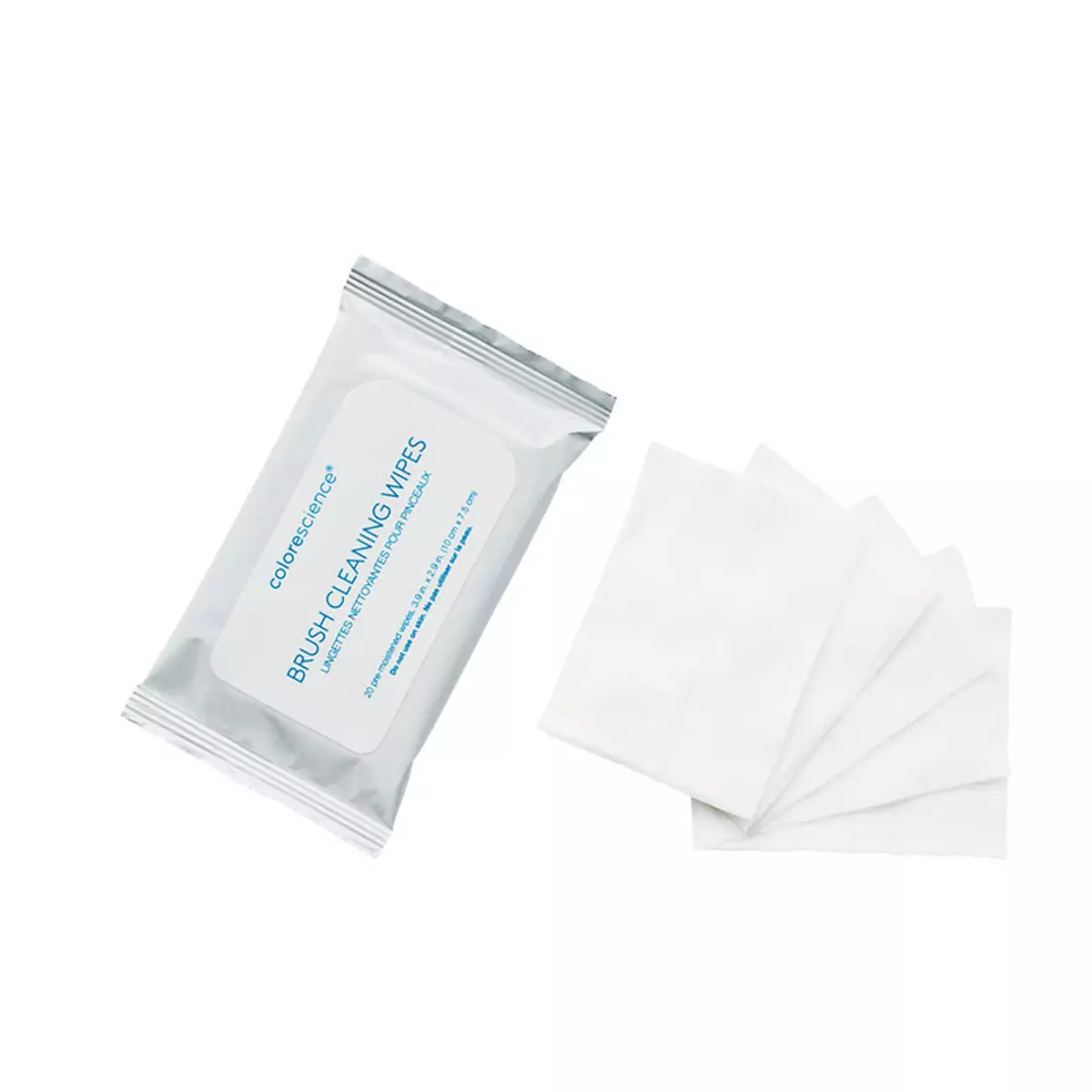 Салфетки для очищения кистей для макияжа Colorescience Brush Cleaning Wipes