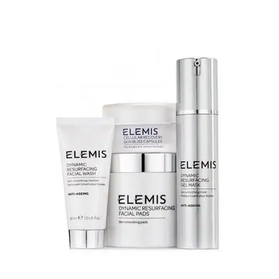 Набор Динамическая шлифовка кожи 4-х этапный уход Elemis Kit Dynamic Resurfacing 4-Step Collection