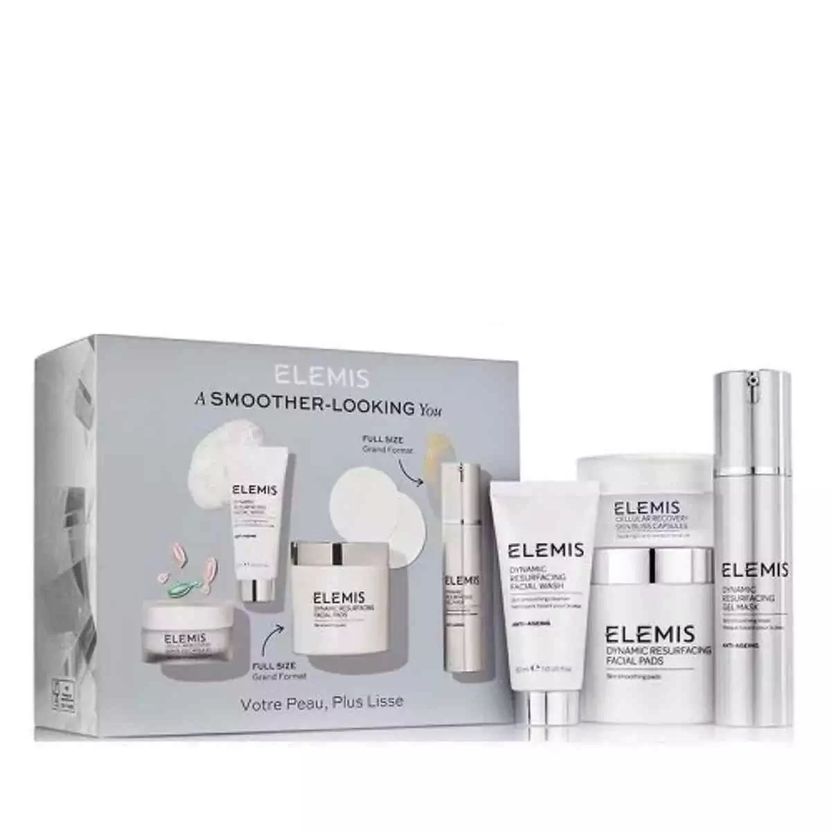Набор Динамическая шлифовка кожи 4-х этапный уход Elemis Kit Dynamic Resurfacing 4-Step Collection