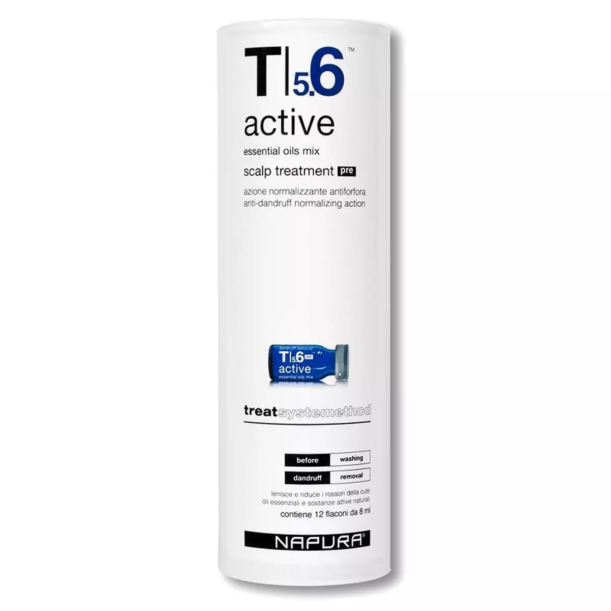 Ампули проти лупи для подразненої шкіри Napura T5.6 Activ Pre