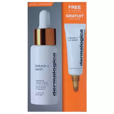 Лимитированный набор Биолюмин серум с витамином С Dermalogica Brighter Together Kit